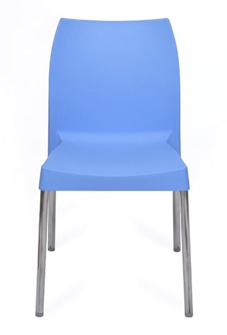 Nilkamal Novella 07 Polypropylene Chair Blue - Image 2
